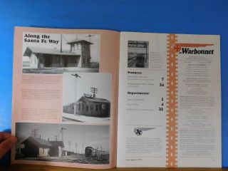 Warbonnet 1999 1st quarter Santa Fe Railway Historical & Modeling Society 2