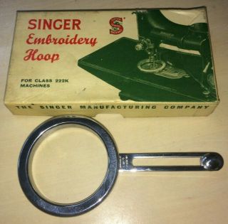 Darning/embroidery Hoop 171074 Singer 222k Featherweight Sewing Machine