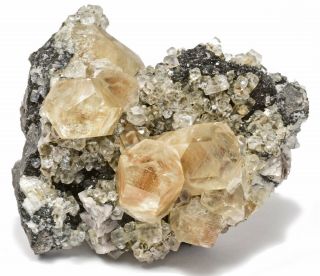 Calcite With Quartz And Dolomite - Grant Quarry