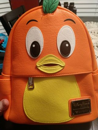 Disney Parks Loungefly Orange Bird Mini Backpack Walt Disney World Disneyland