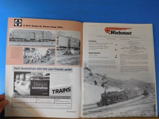 Warbonnet 2002 2nd quarter Santa Fe Railway Historical & Modeling Society 2