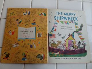 The Merry Shipwreck,  A Little Golden Book,  1953 (A ED;VINTAGE Children ' s) 3