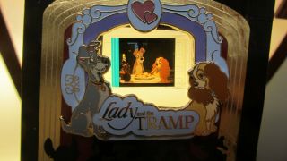 A Piece Of Disney Movies Lady And The Tramp Pin - Limited Edition Of 2000