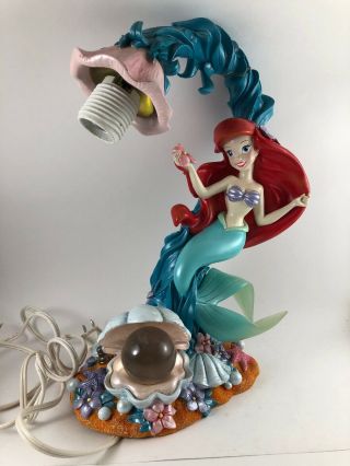 Disney Ariel Little Mermaid Sea Flower Serenade Lamp 