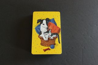 Arrco Playing Cards Novelty Dogs And Cats