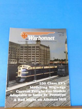Warbonnet 1997 3rd Quarter Santa Fe Railway Historical & Modeling Society