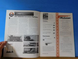 Warbonnet 1997 3rd quarter Santa Fe Railway Historical & Modeling Society 2