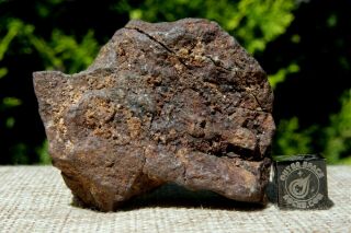 NWA Unclassified Meteorite 66.  1 grams windowed with some metal specks 2