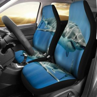 Shark Fish Print Car Seat Covers -