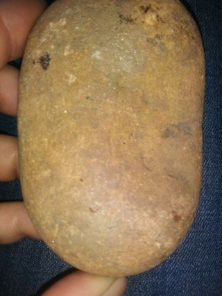 Artifact Native American Indian Fire Starter Stone Grooved
