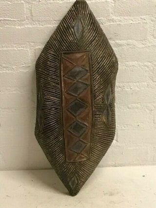190526 - Tribal African Shield From The Bobo - Burkina Faso.