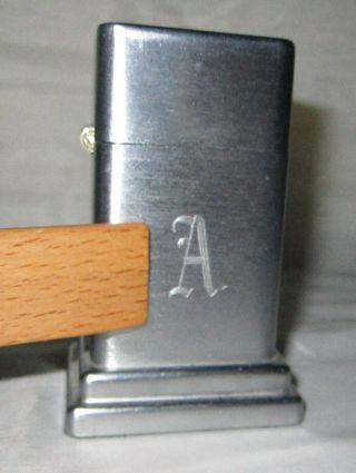 Zippo Table Top Lighter Monogrammed Letter 