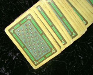 Antique Let Us Play York Consolidated Card Co Deluxe Playing Cards F3 - 10 5