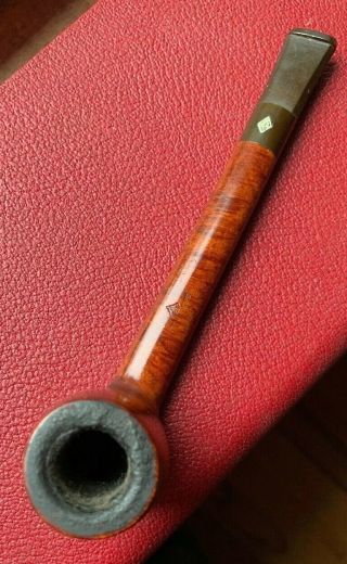 Bbb - Own Make No.  693 London England Antique Brair With Silver Logo Estate Pipe