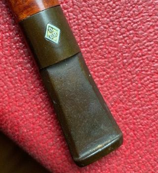 BBB - OWN MAKE No.  693 LONDON ENGLAND ANTIQUE BRAIR WITH SILVER LOGO ESTATE PIPE 3