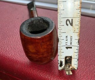 BBB - OWN MAKE No.  693 LONDON ENGLAND ANTIQUE BRAIR WITH SILVER LOGO ESTATE PIPE 8