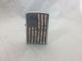 American Flag Zippo Lighter Usa Distressed Aged Worn