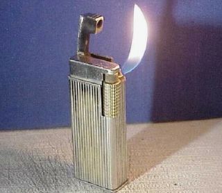 Zaima Cristo Lift Arm Butane Pipe Lighter,  Vtg 1980s
