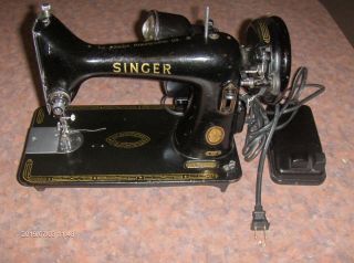 Singer 99k Featherweight Sewing Machine,  August,  1953