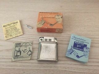 Vintage Beattie Jet Pipe Cigarette Lighter,  With Box,  Instructions