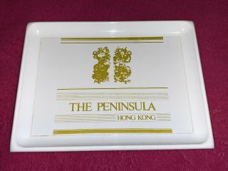 Vintage THE PENINSULA Hotel HONG KONG Small TRAY Plate 6 1/2 