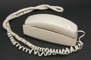 Western Electric Trimline Wall Phone Square Button Beige
