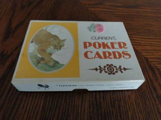 Vintage Current,  Inc.  Poker Playing Cards Double Dek