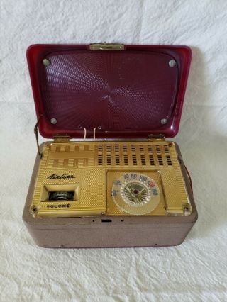 Montgomery Wards Airline Portable Radio Tube & Battery Operated 84gcb 1062a