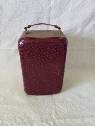 Montgomery Wards AIRLINE PORTABLE RADIO Tube & Battery Operated 84GCB 1062A 3