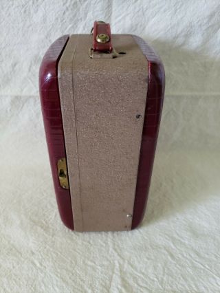 Montgomery Wards AIRLINE PORTABLE RADIO Tube & Battery Operated 84GCB 1062A 5