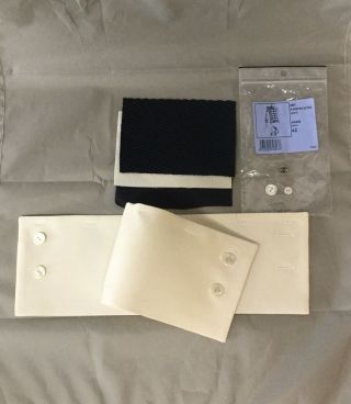 Authentic Chanel Button Replacement Repair Kit In Package - Cuffs & Buttons