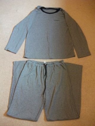 American Airline Pyjamas,  L/xl,  & Washed
