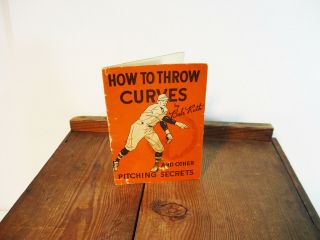 How To Throw Curves And Other Pitching Secrets By Babe Ruth Puffed Rice