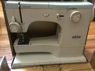 Elna 62c Sewing Machine W/ Case