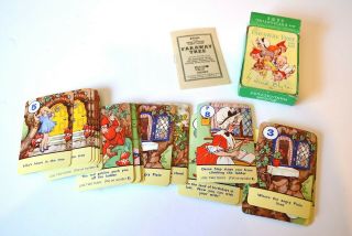 Vintage Pepys Castell Card Game Faraway Tree Enid Blyton Complete Boxed