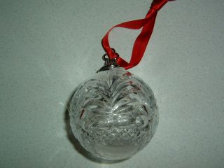 Stunning Waterford Crystal 2017 Times Square Ball Christmas Ornament
