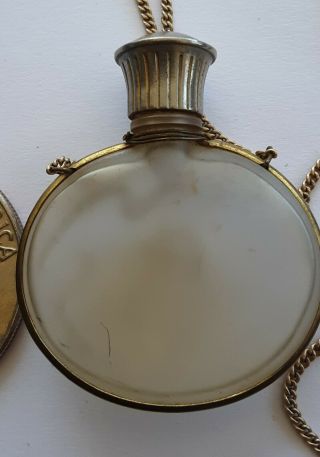 Nina Ricci L ' AIR DU TEMPS Lalique Glass Perfume Bottle Necklace 4