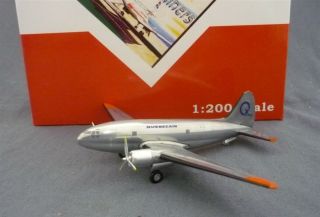 Quebec Air 1:200 Scale Die Cast Model Prop Plane