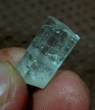 Terminated 25 crts 100 Natural Aquamarine crystal of shiger pakistan 3
