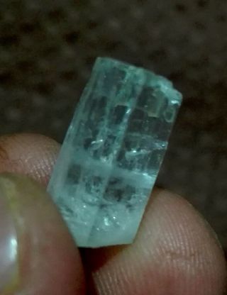Terminated 25 crts 100 Natural Aquamarine crystal of shiger pakistan 4