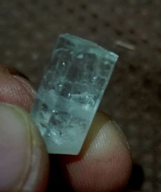 Terminated 25 crts 100 Natural Aquamarine crystal of shiger pakistan 5