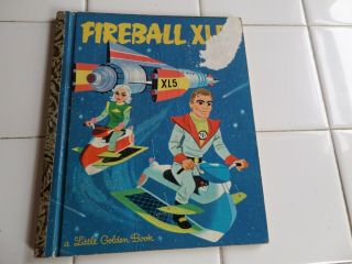 Fireball Xl5,  A Little Golden Book,  1964 (a Ed;vintage Children 