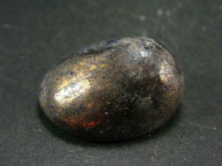 Rare Covellite Covelite Tumbled Piece From Peru - 1.  1 " - 16 Grams