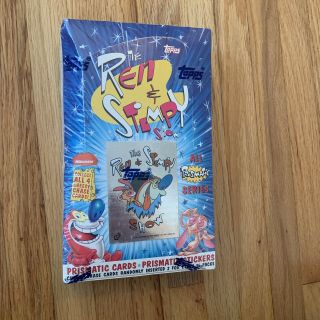Factory Box Of Ren & Stimpy All Prismatic Trading Cards 1993 Topps