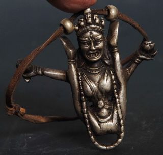 Tibet Buddhist Yoga Dakini Amulet Tantra Consort Prayer Auspicious Pendant