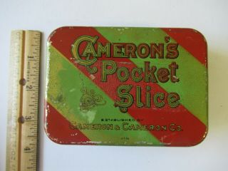 Vintage Tobacco Tin - Cameron 