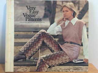 Vogue Counter Pattern Book Very Easy Vogue September 1972 8371