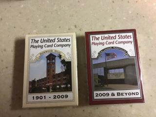 Rare United States Playing Card Commemorative 2 Deck Set 1901 - 2009 & Beyond 3