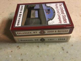 Rare United States Playing Card Commemorative 2 Deck Set 1901 - 2009 & Beyond 5