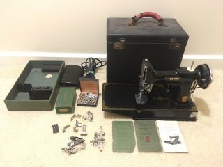 1934 Singer 221 Featherweight,  Type Ll Case,  Tray
